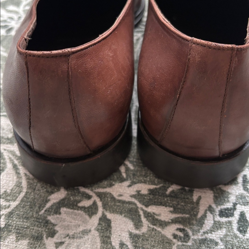 Men’s Bruno Magli slip on loafers size 12 brown Excellent condition - Picture 4 of 12